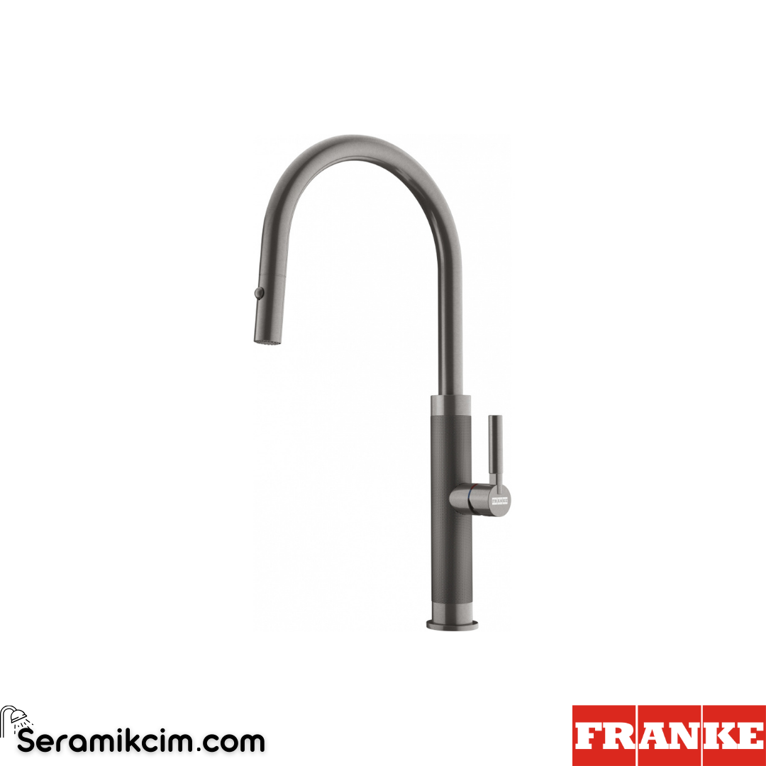 Franke Mythos Masterpiece Spiralli Mutfak Armatürü Antrasit 115.0711.555