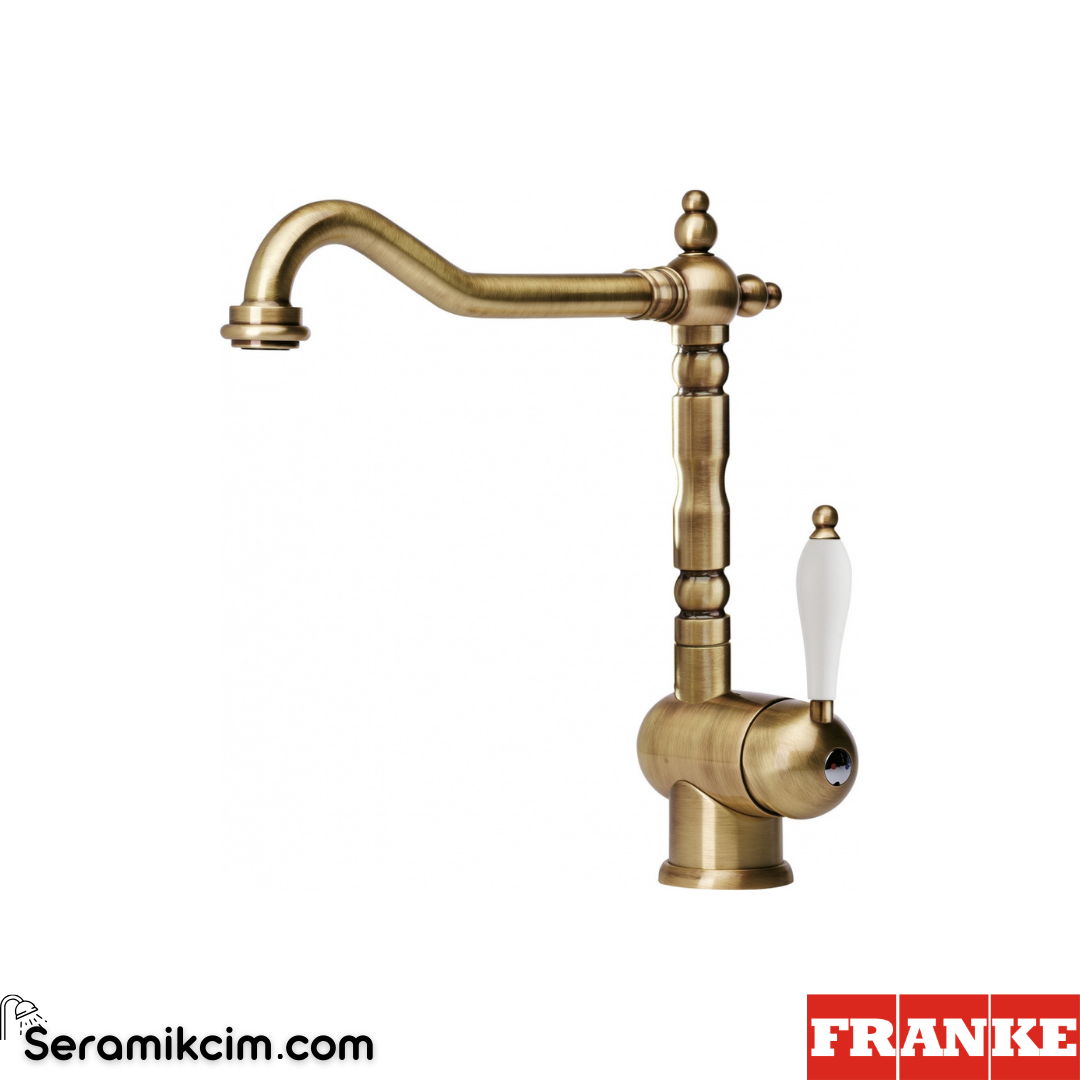 Franke Old England Mutfak Armatürü Bronz 115.0028.205