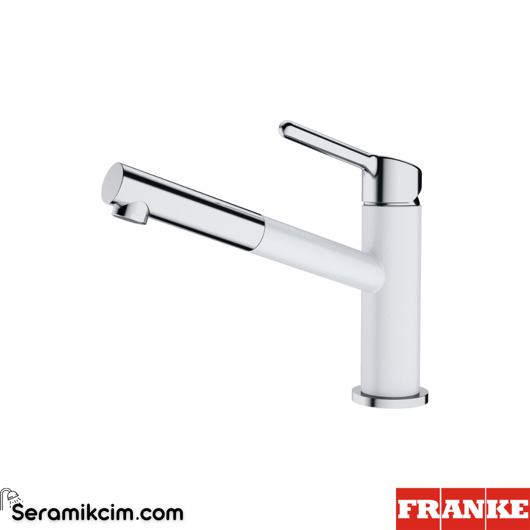 Franke Orbit Doccia Spiralli Mutfak Armatürü Bianco 115.0623.139