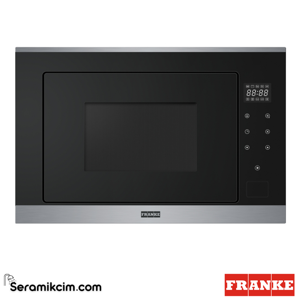 Franke Smart FSM 25 MW XS 25lt Mikrodalga Fırın Siyah Cam / Inox 131.0627.471 - 131.0627.471