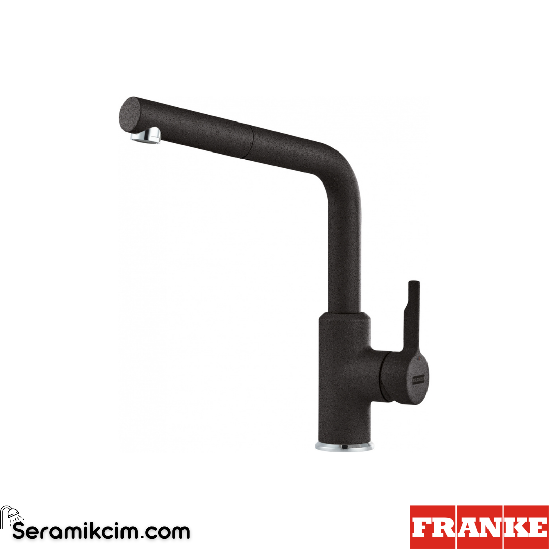 Franke Urban Doccia Spiralli Mutfak Armatürü Nero 115.0595.091