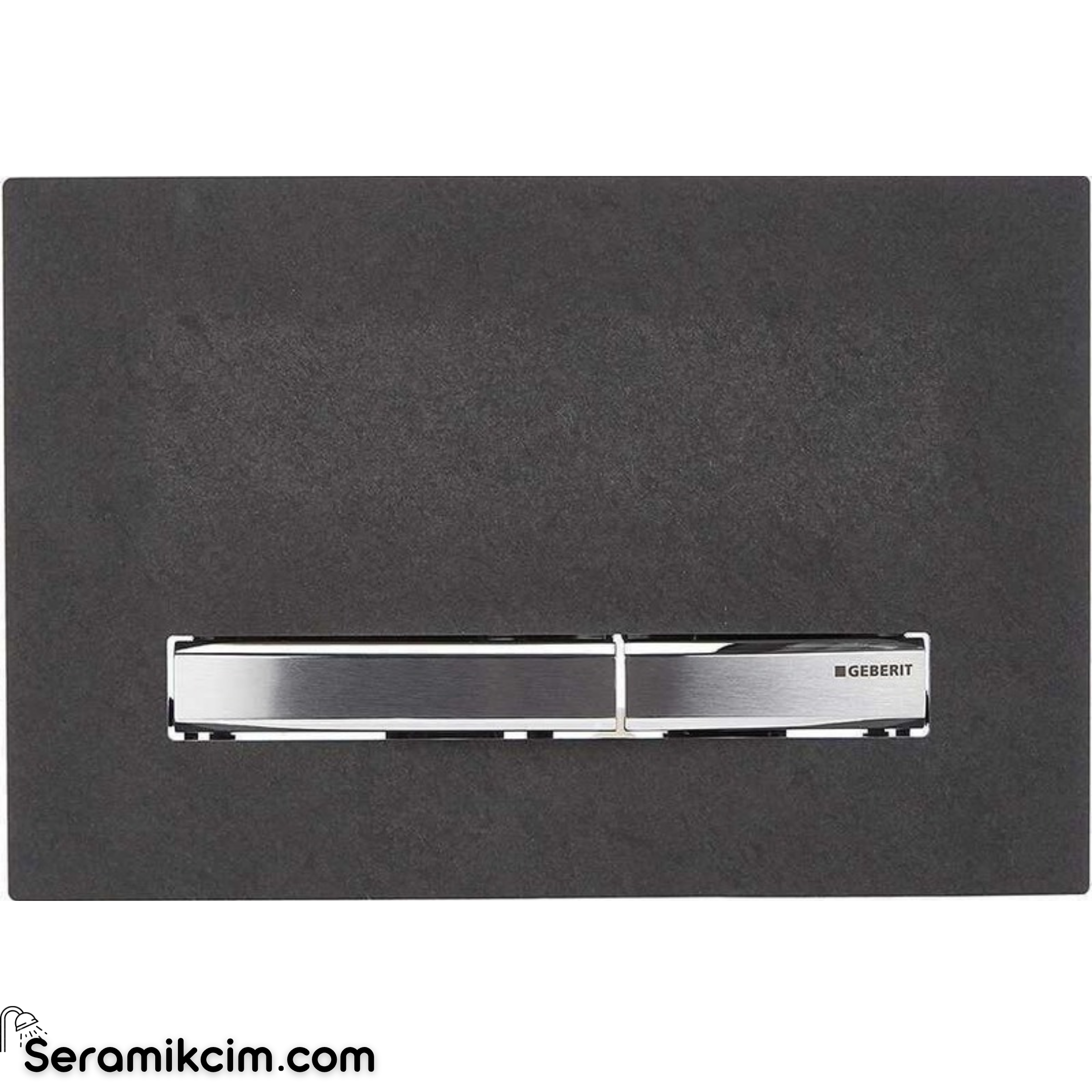 Geberit Sigma50 Kumanda Paneli Çift Basmalı Arduvaz / Krom