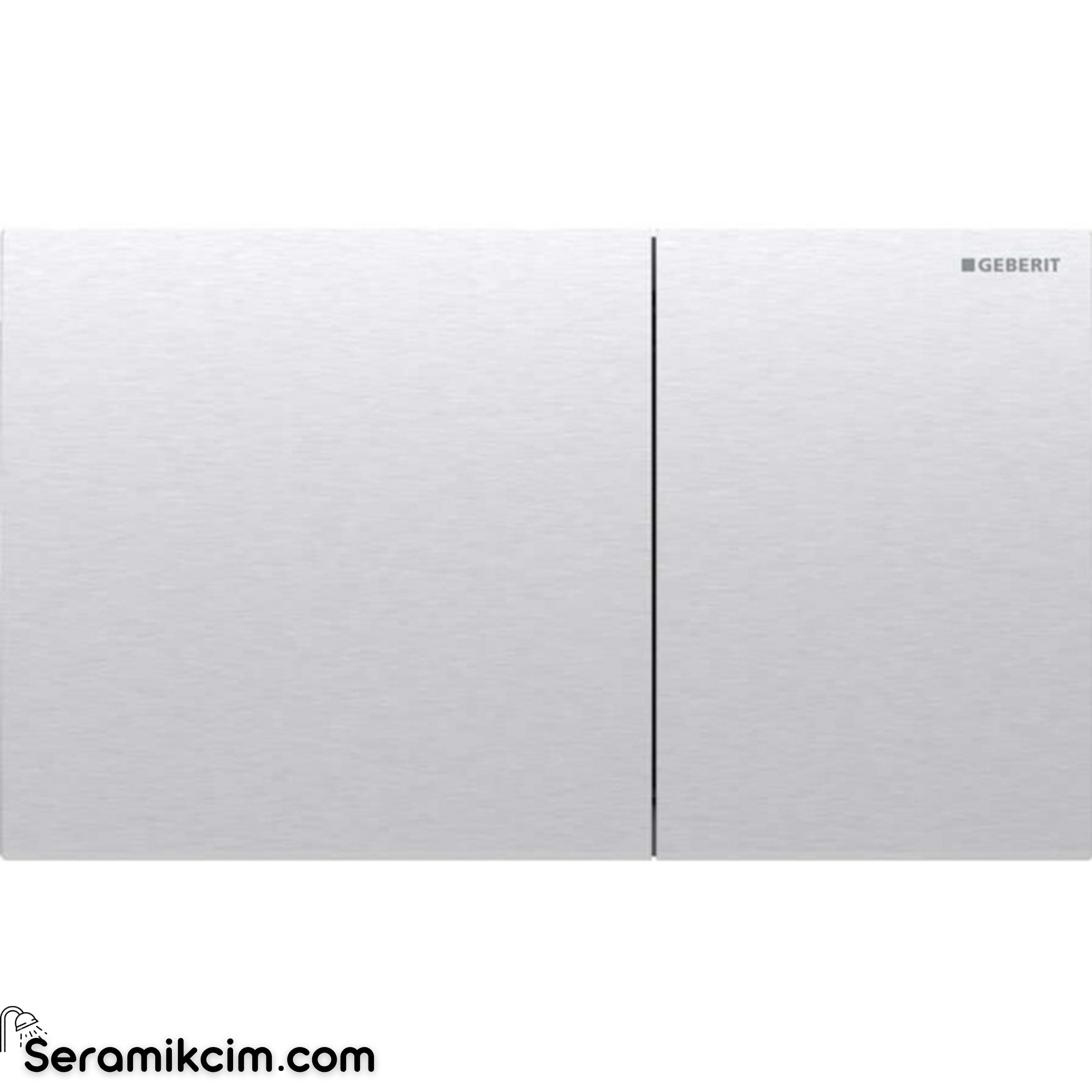 Geberit Sigma70 Kumanda Paneli Çift Basmalı Paslanmaz Çelik