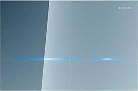 Geberit Sigma80 Fotoselli Kumanda Paneli, 12cm Gömme Rezervuar İçin Füme / Reflektif Cam - 116.090.SM.6