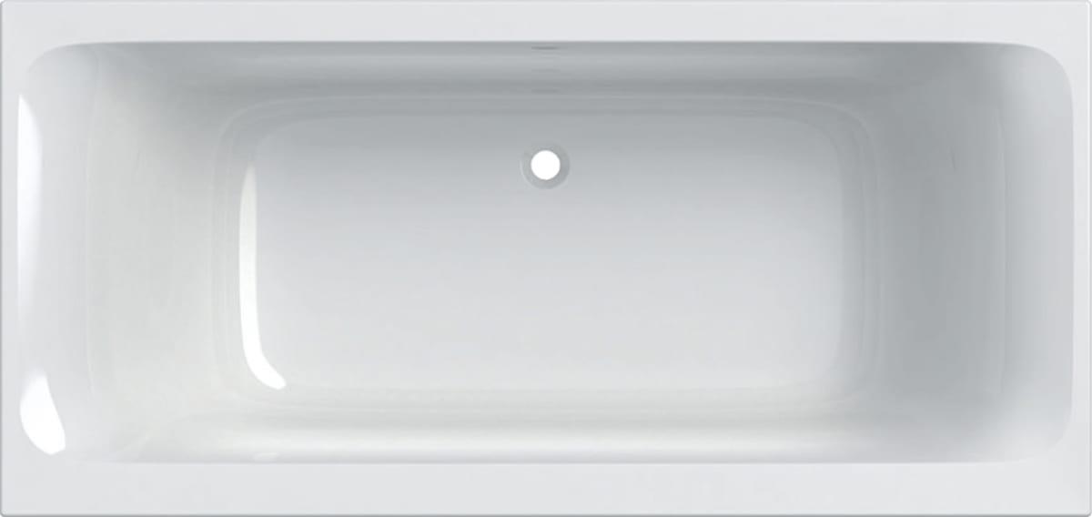 Geberit Tawa dikdörtgen küvet, ayaklı, çift sırt eğimli 190 x 90 cm - 554.125.01.1