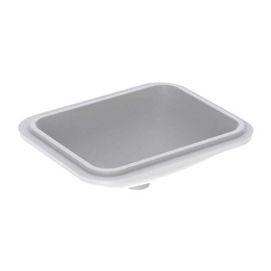 Geberit VariForm tezgah altı lavabo, dikdörtgen, 45x35 cm (Taşma deliksiz) - 500.762.01.2