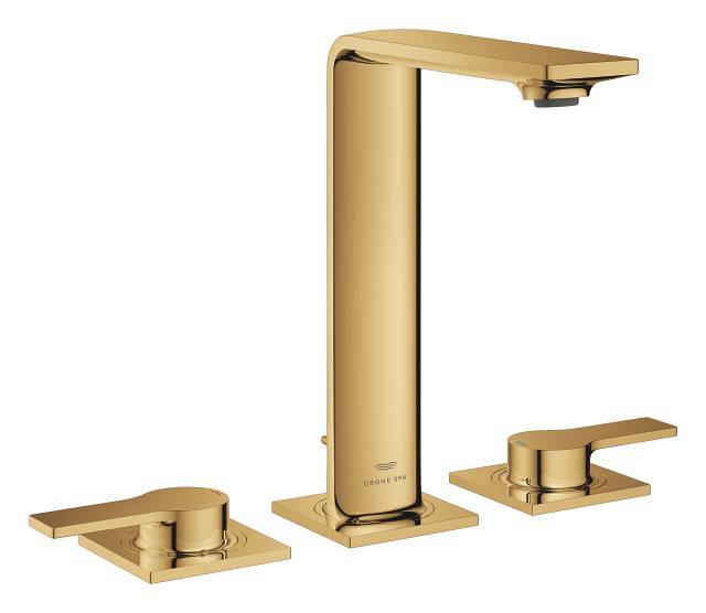 Grohe Allure 3 Delikli Ankastre Lavabo Bataryası,Parlak  Altın 20188GL1