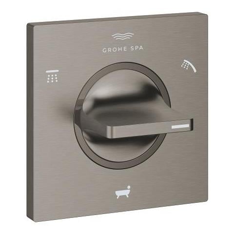 Grohe Allure 3 Yönlü Yönlendirici (Sıva Üstü Grubu), Fırçalı Sert Grafit 19590AL1