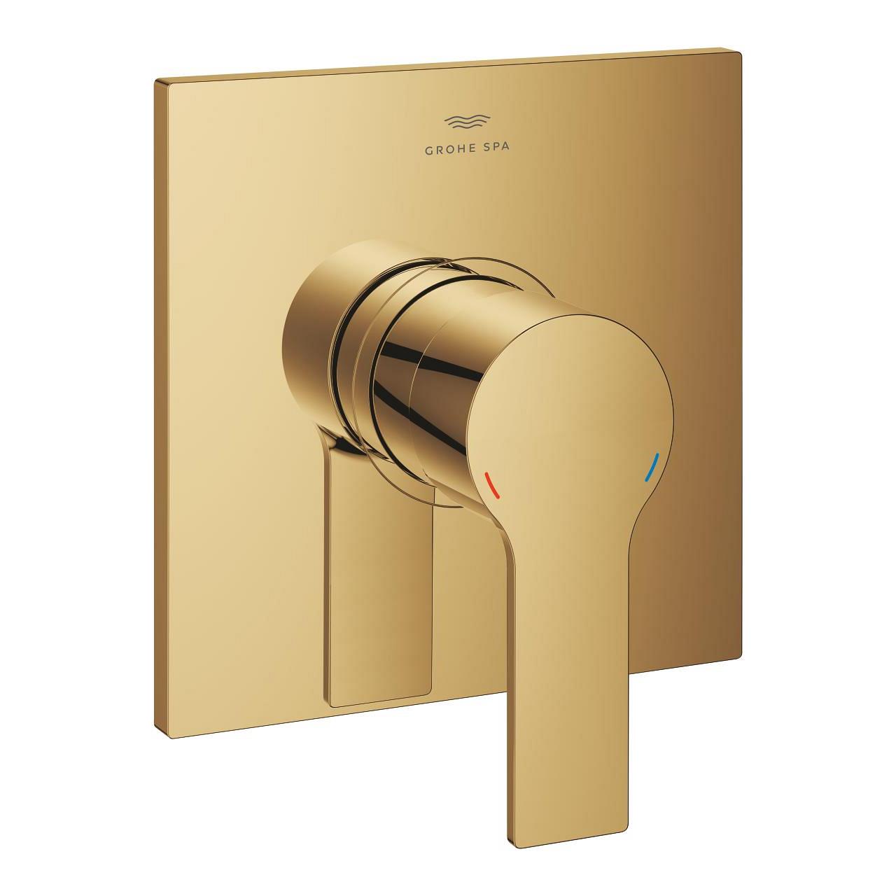 Grohe Allure Ankastre Duş Bataryası (Sıva Üstü Grubu), Parlak Altın 19317GL1