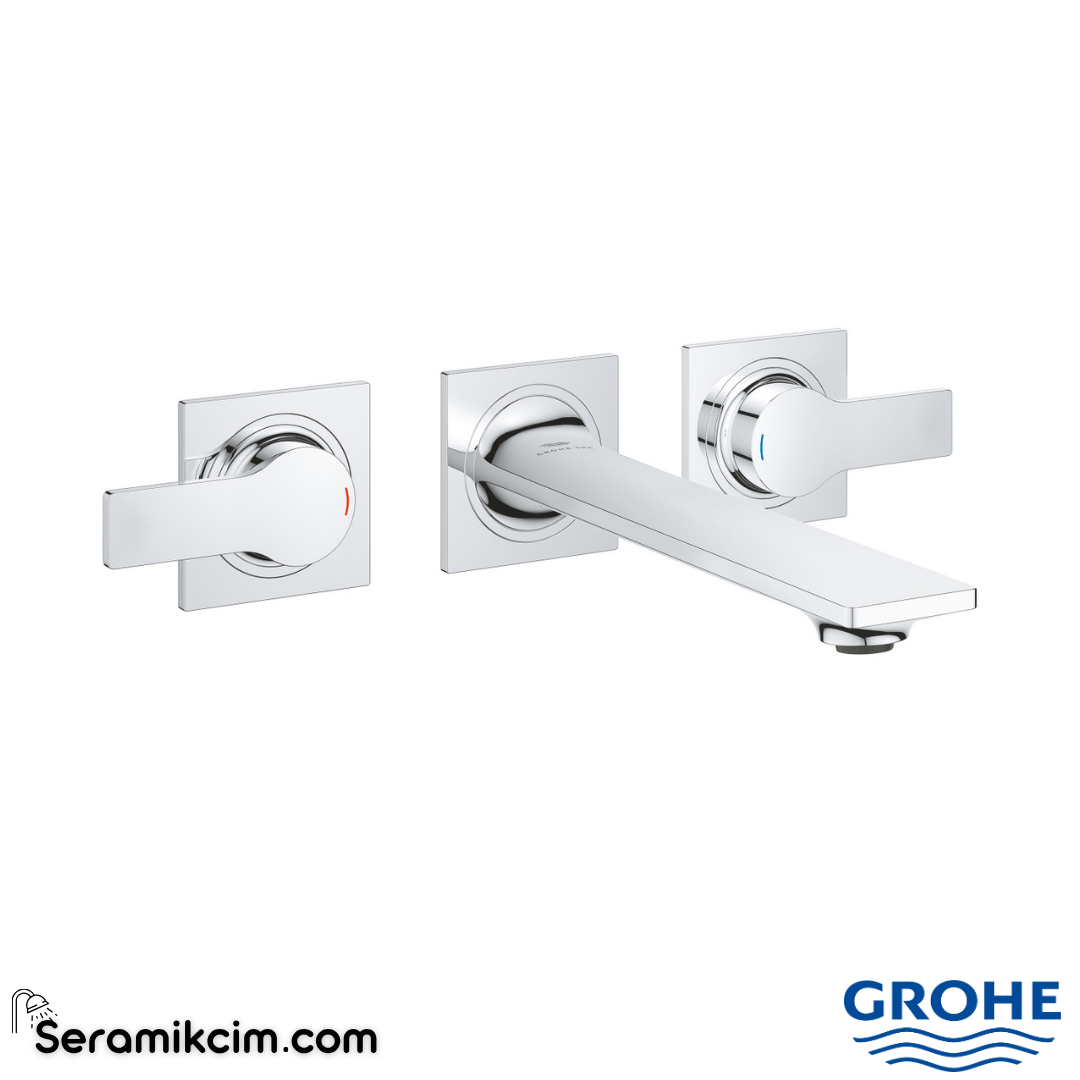 Grohe Allure Ankastre Lavabo Bataryası (Sıva Üstü Grubu) Krom 20193002 - 20193002