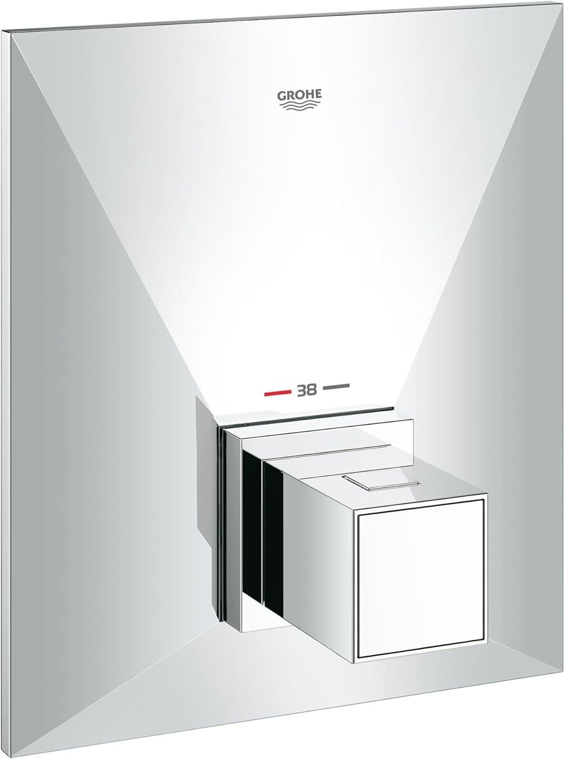 Grohe Allure Brilliant Merkezi Ankastre Termostatik Kumanda (Sıva Üstü Grubu) Krom 19887000