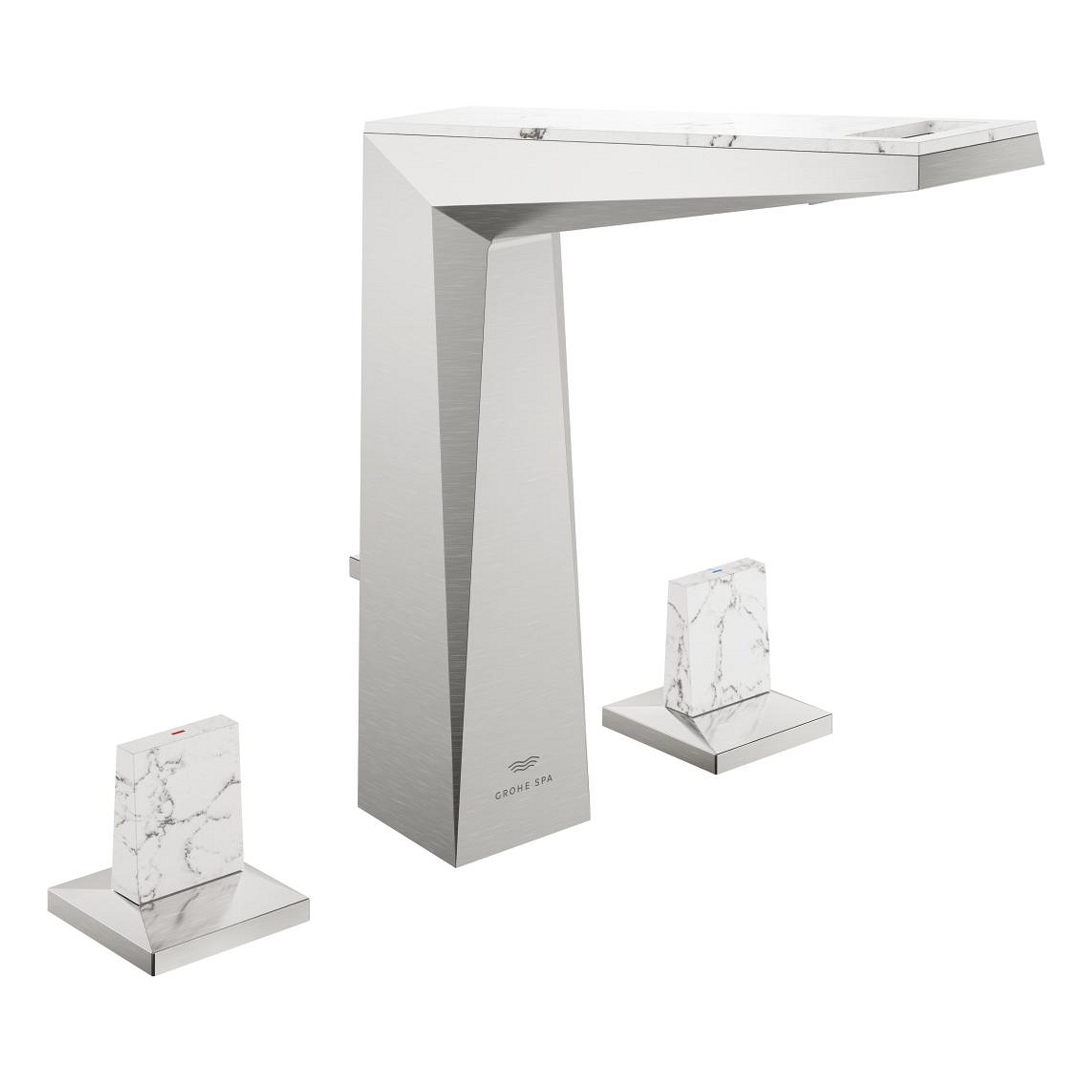 Grohe Allure Brilliant Private Collection 3 Delikli Lavabo Bataryası L Boy Paslanmaz Çelik 20668DC0