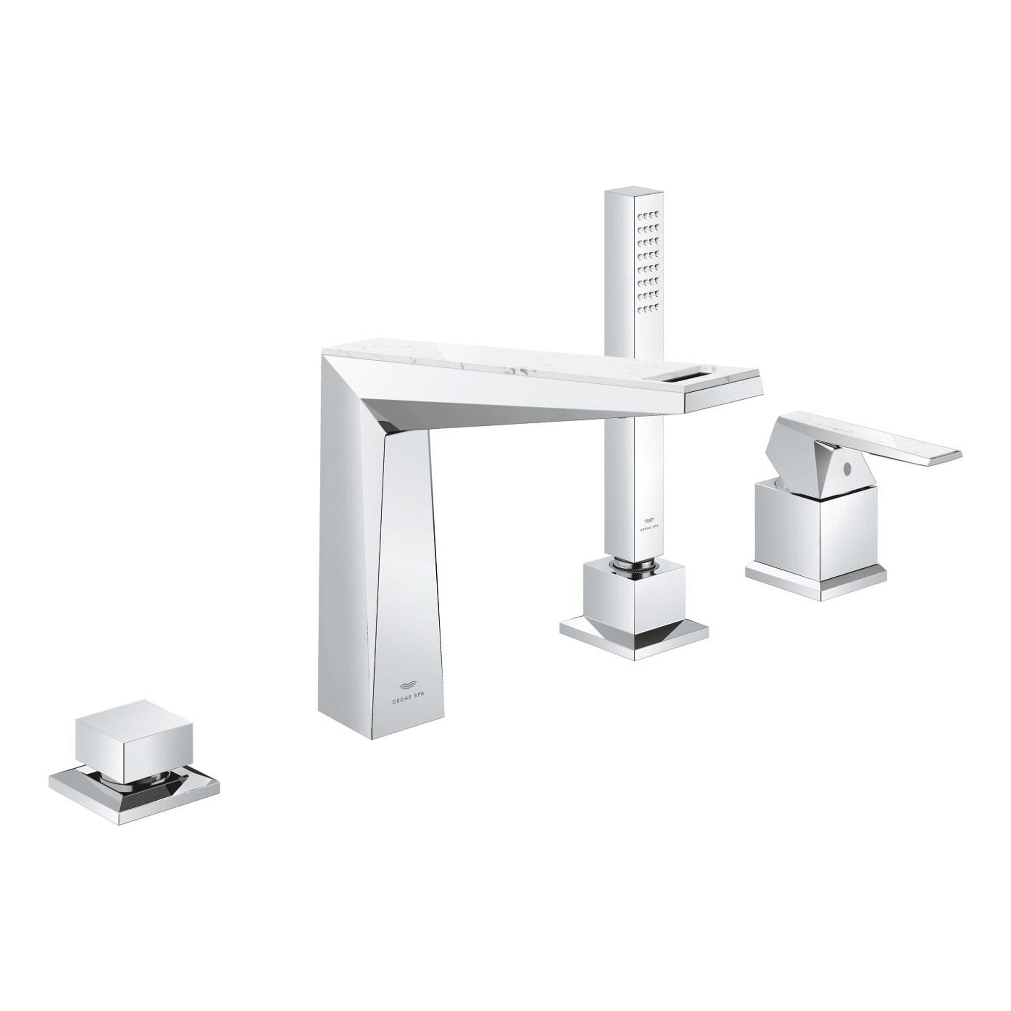 Grohe Allure Brilliant Private Collection 4 Delikli Küvet Bataryası (Sıva Üstü Grubu) Krom 29525000
