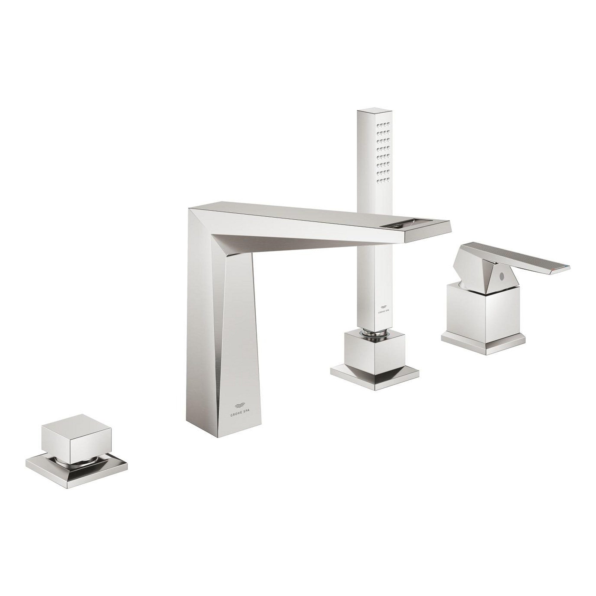 Grohe Allure Brilliant Private Collection 4 Delikli Küvet Bataryası Seti Paslanmaz Çelik 29523DC0
