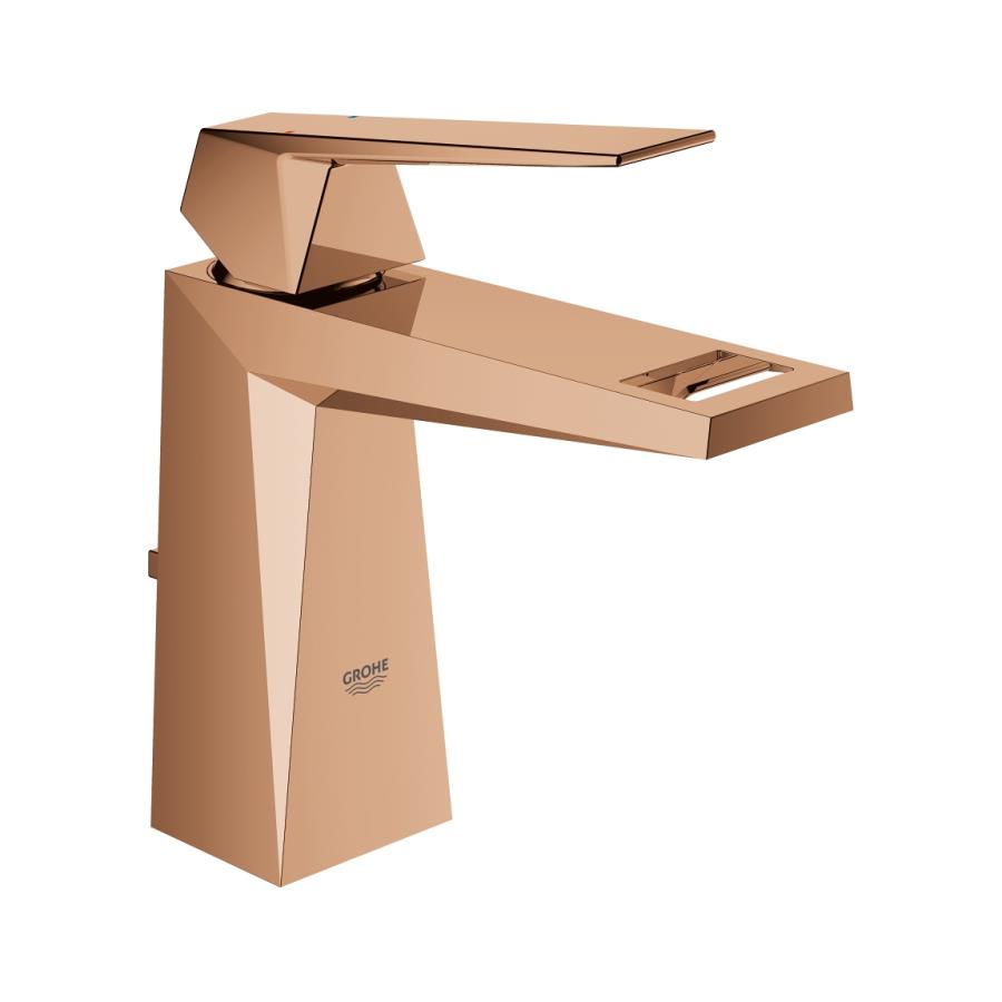 Grohe Allure Brilliant Sifon Kumandalı Lavabo Bataryası, Bakır - 23029DA0