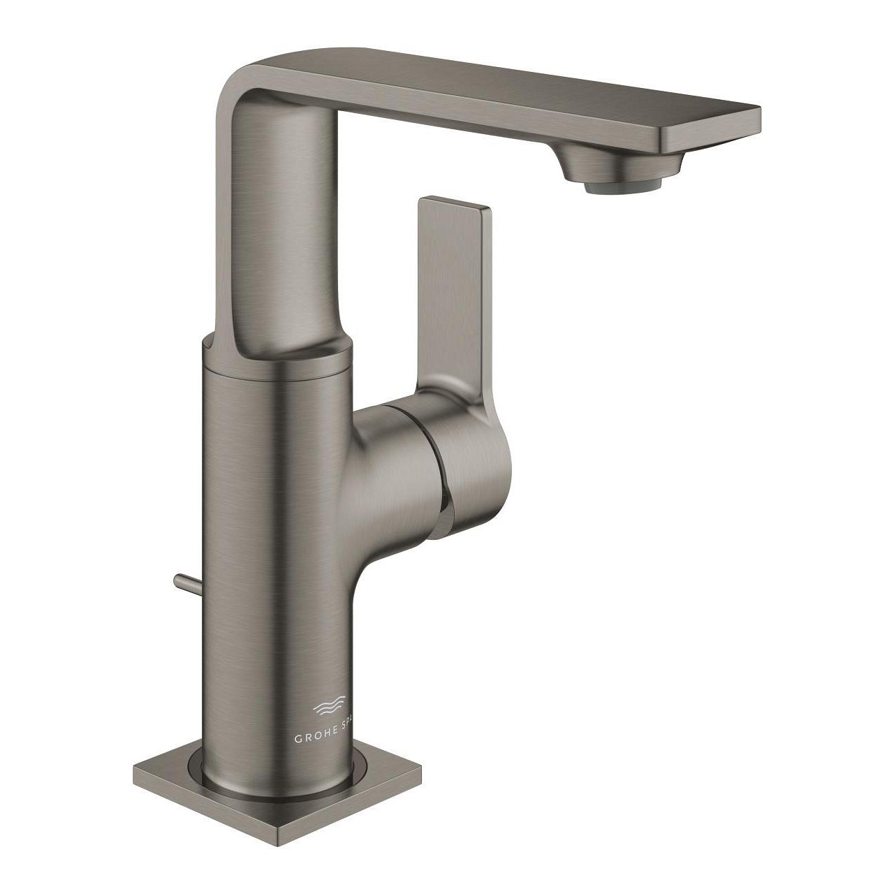 Grohe Allure Lavabo Bataryası, Fırçalı Sert Grafit, Sifon Kumandalı 32757AL1