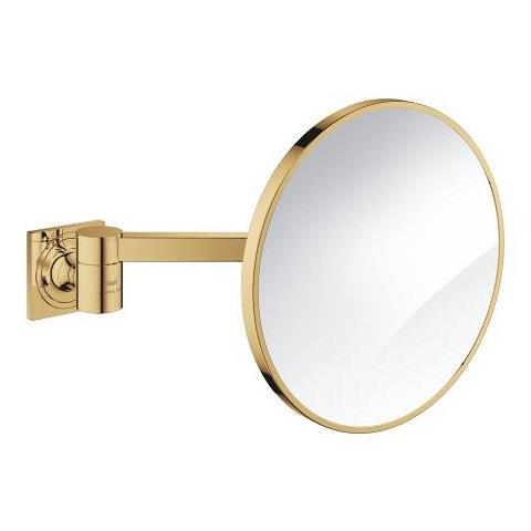 Grohe Allure Makyaj ve Tıraş Aynası, Parlak Altın 40967GL1