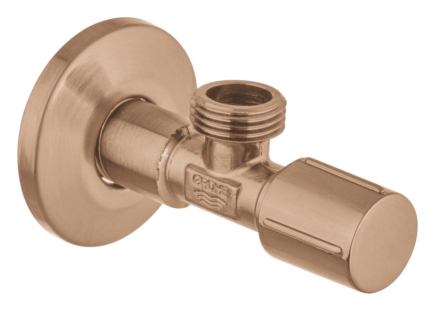 Grohe Ara Musluk (1/2 giriş, 1/2 çıkışlı), Fırçalı Bakır 22041DL1