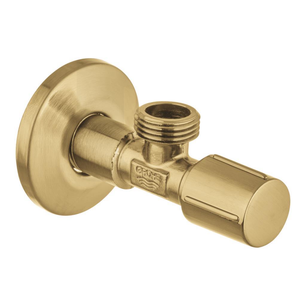 Grohe Ara Musluk (1/2 giriş, 1/2 çıkışlı), Fırçalı Altın 22041GN0
