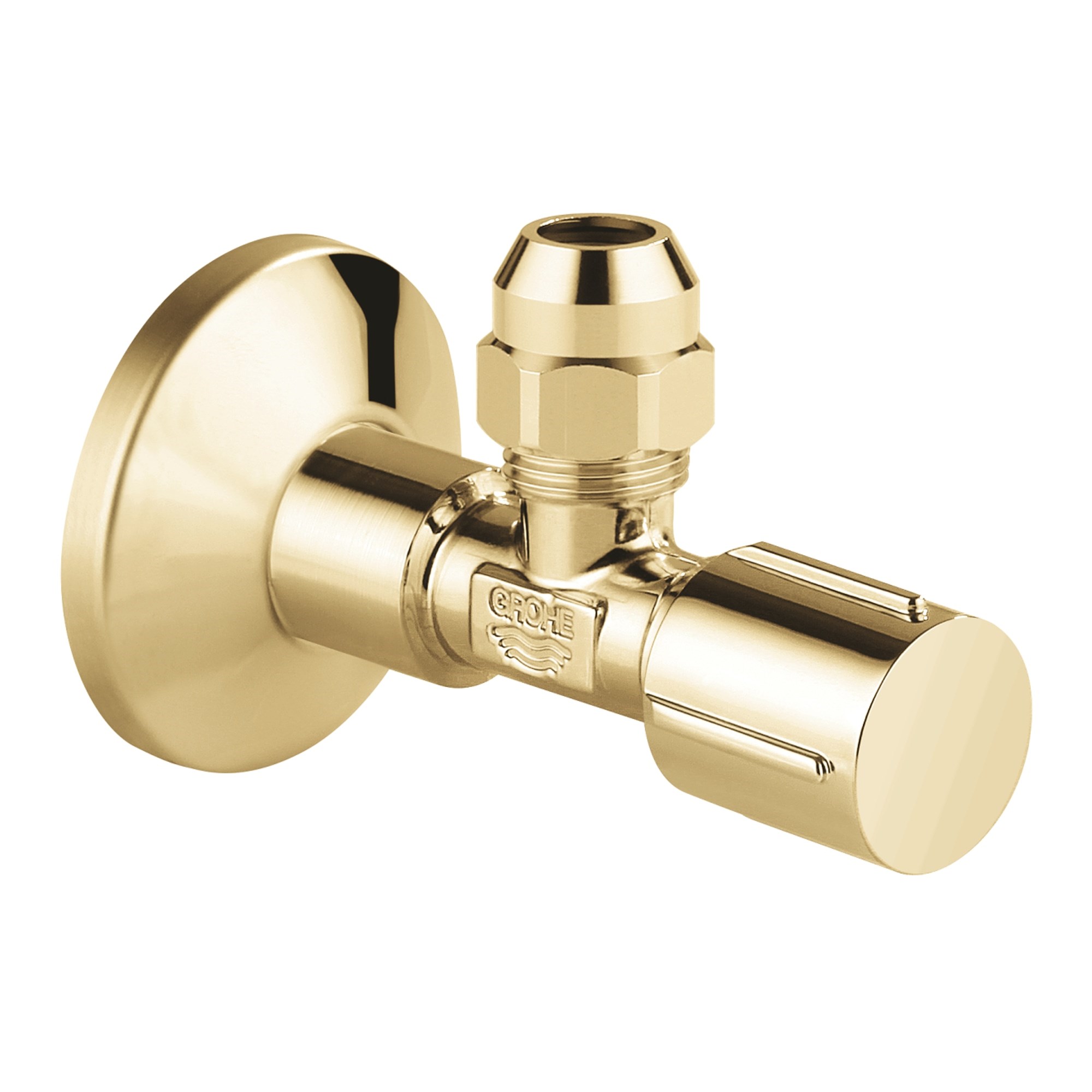 Grohe Ara Musluk (1/2 giriş 3/8 çıkışlı) Parlak Altın 22037GL0