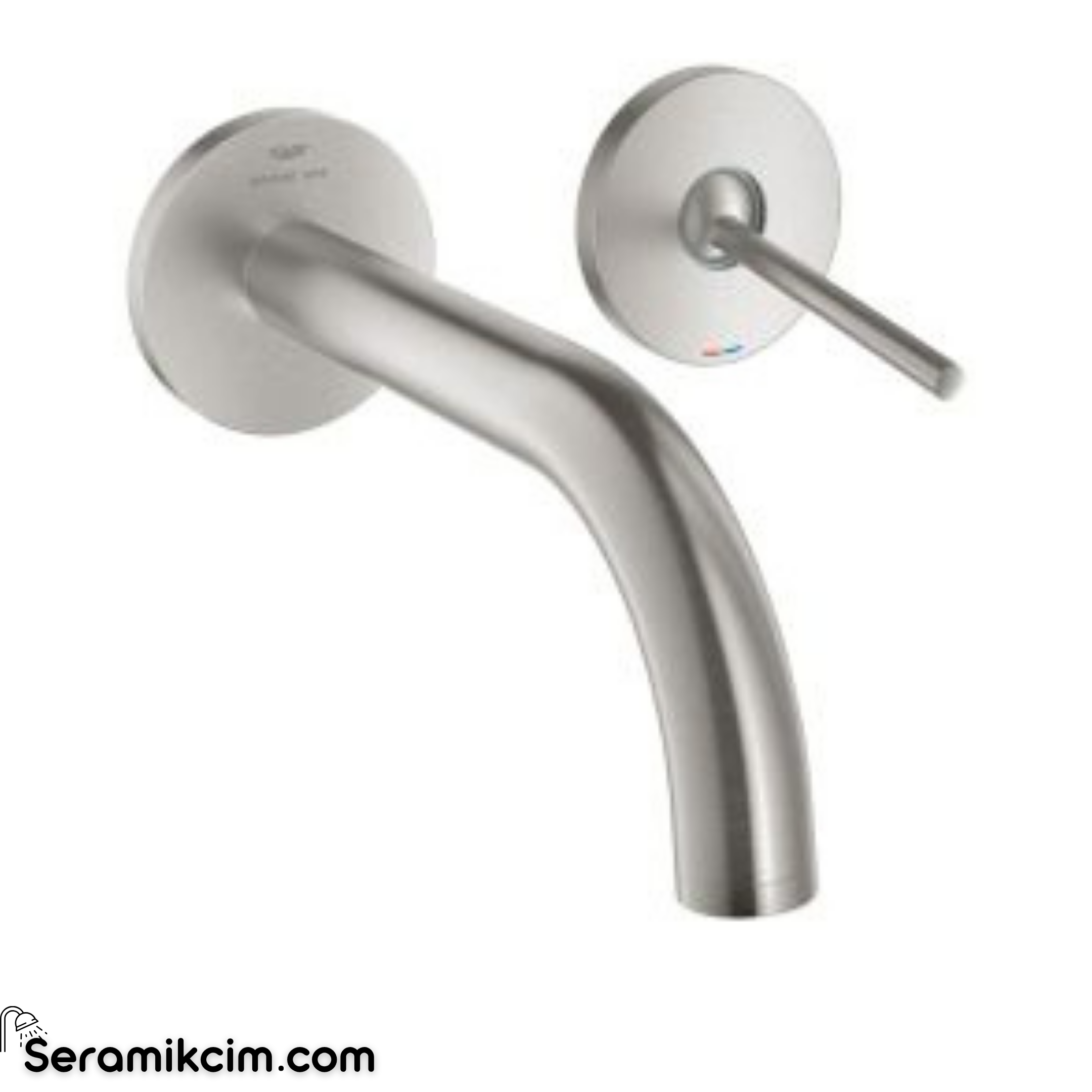 Grohe Atrio 2 Delikli Ankastre Lavabo Bataryası, (Sıva Üstü Grubu), Paslanmaz Çelik 29410DC0