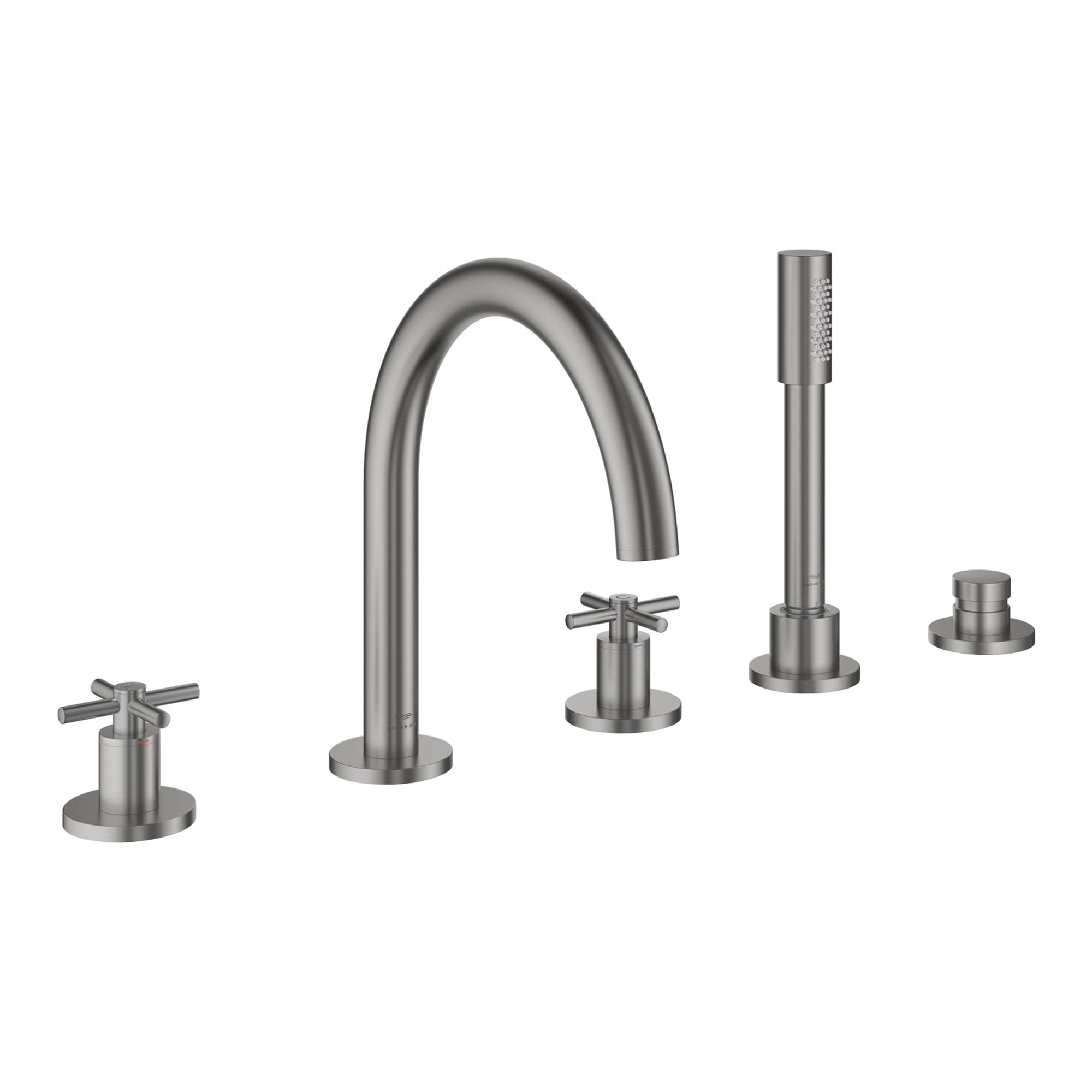 Grohe Atrio 5 Delikli Banyo Bataryası Seti Paslanmaz Çelik 29408DC0
