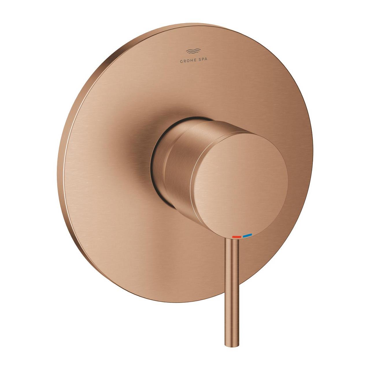 Grohe Atrio Ankastre Duş Bataryası (Sıva Üstü Grubu), Fırçalı Bakır 24354DL0