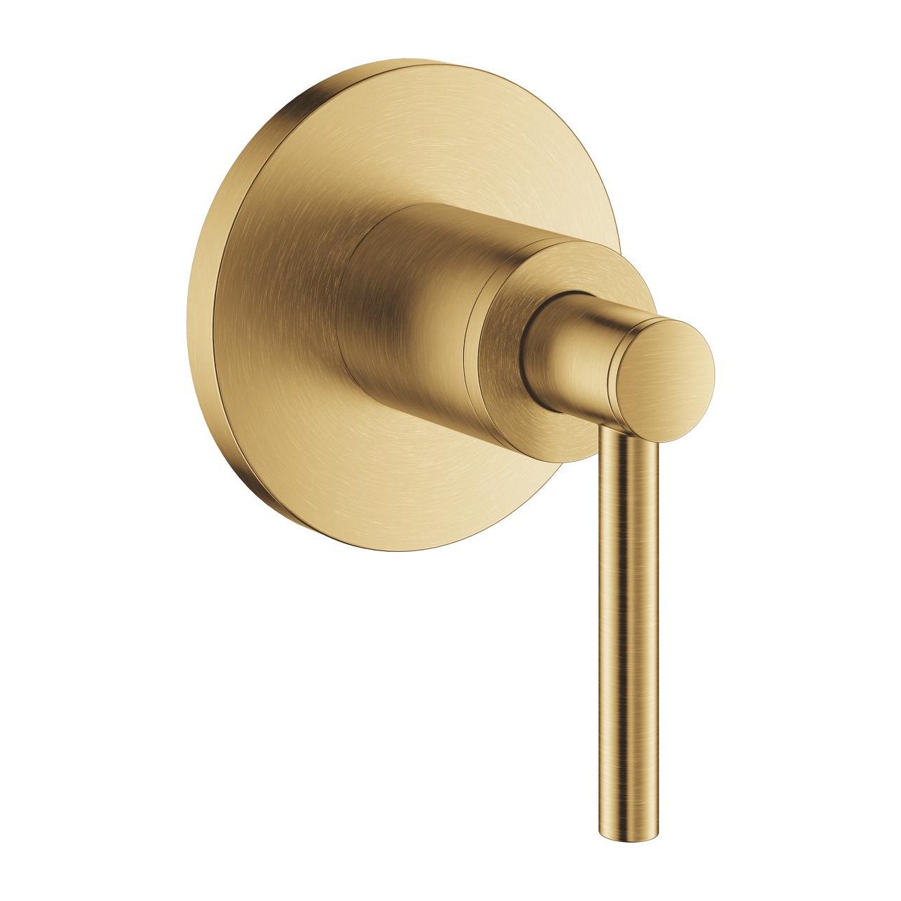 Grohe Atrio Ankastre Stop Valf, Çubuk Volan (Sıva Üstü Grubu), Fırçalı Altın 29397GN0
