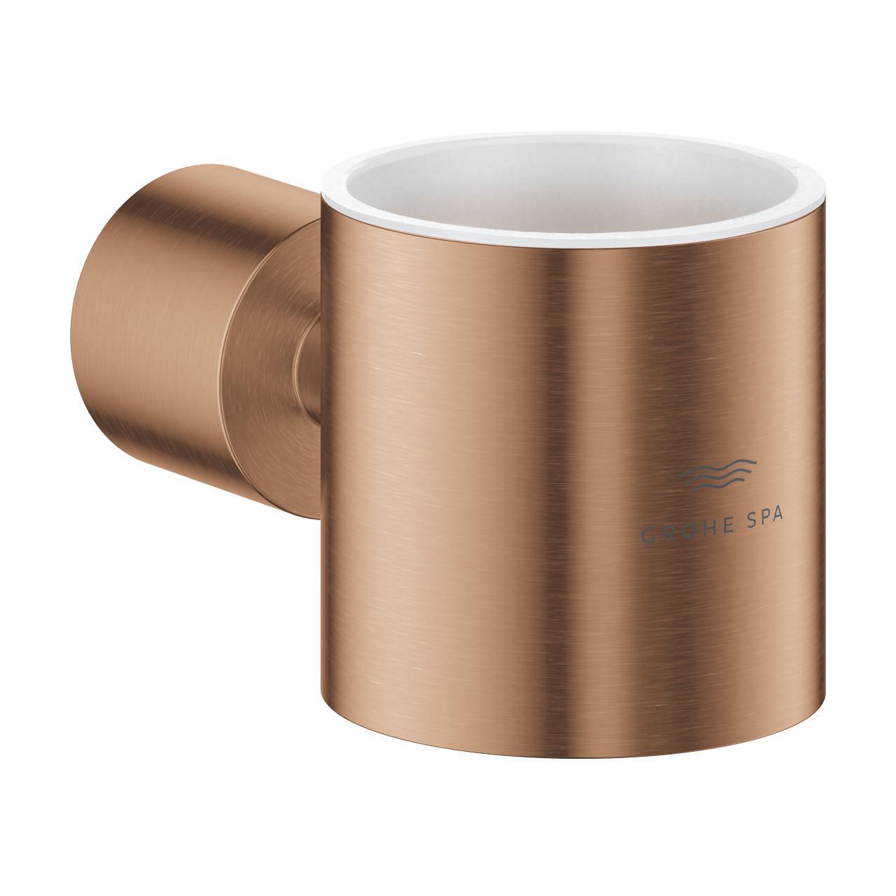 Grohe Atrio Cam Sabunluk Tutacağı, Fırçalı Bakır 40884DL0