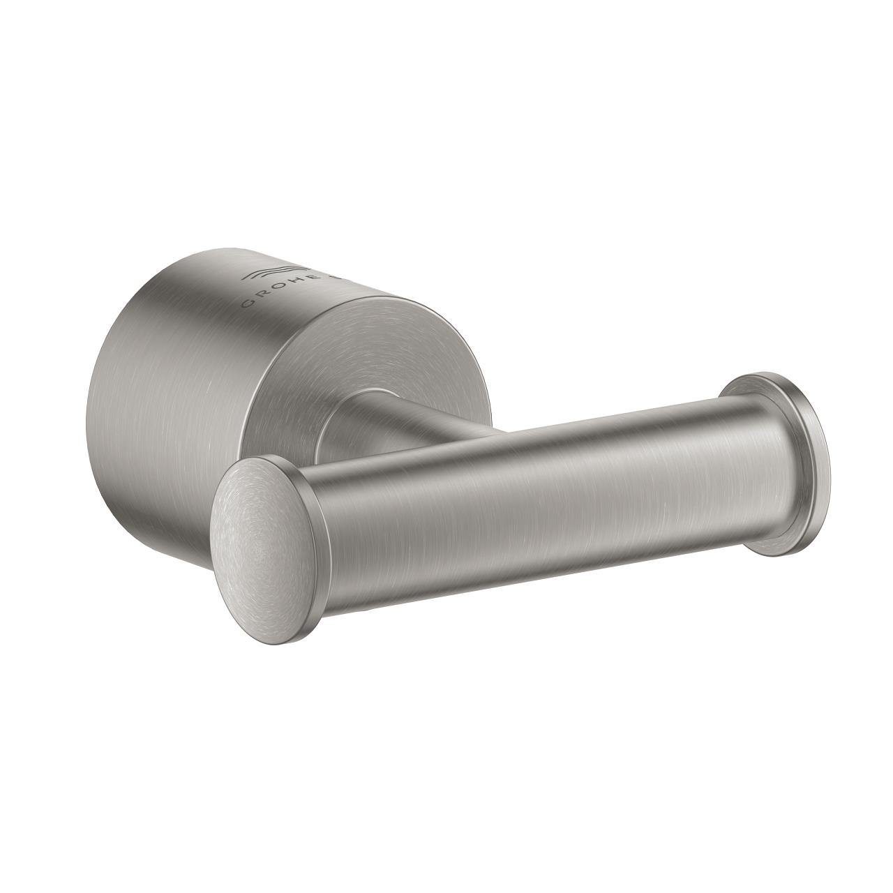 Grohe Atrio İkili Havlu/Bornoz Askısı, Paslanmaz Çelik 40890DC0
