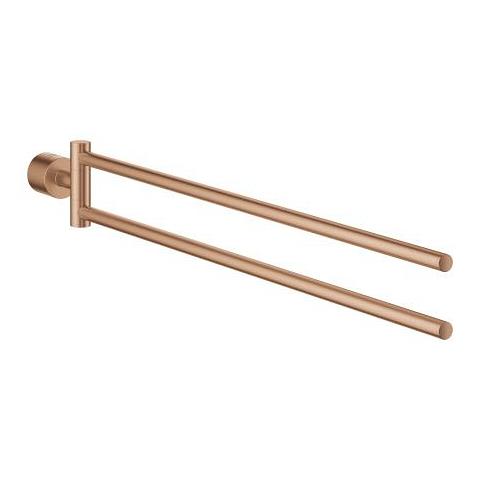 Grohe Atrio İkili Havluluk, 49 cm, Fırçalı Bakır 40888DL0