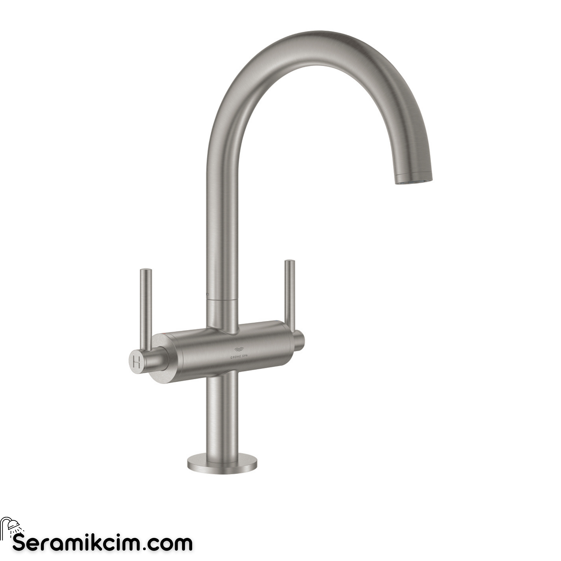 Grohe Atrio New Çanak Lavabo Bataryası Paslanmaz Çelik 21145DC0
