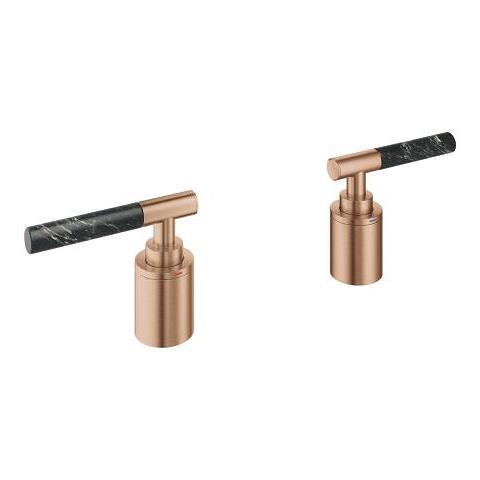 Grohe Atrio Private Collection 5 Delikli Ankastre Küvet Bataryası İçin Kulp, Fırçalı Bakır 48465DL0
