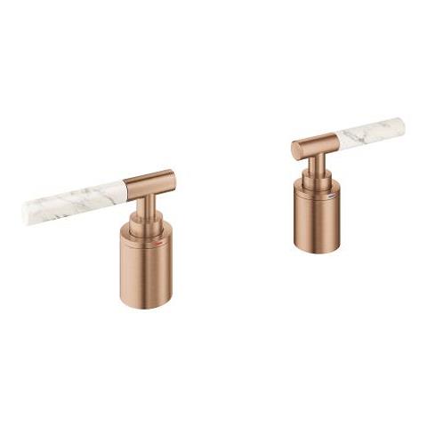 Grohe Atrio Private Collection 5 Delikli Ankastre Küvet Bataryası İçin Kulp, Fırçalı Bakır 48464DL0