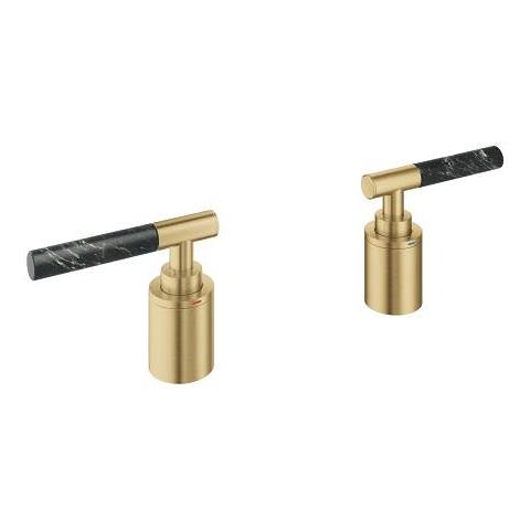 Grohe Atrio Private Collection 5 Delikli Ankastre Küvet Bataryası İçin Kulp, Fırçalı Altın 48465GN0