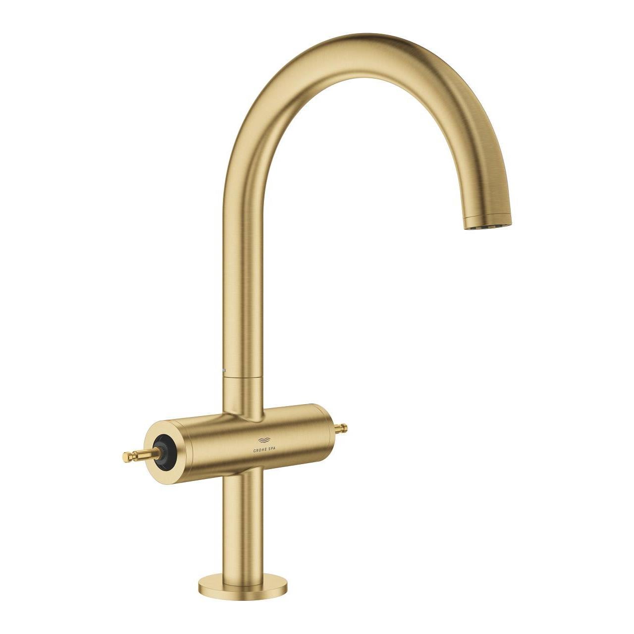 Grohe Atrio Private Collection Çanak Lavabo Bataryası (L-Boy), Fırçalı Altın 21134GN0