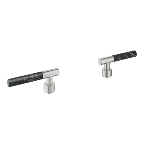 Grohe Atrio Private Collection Duvardan Ankastre Lavabo Bataryası İçin Kulp, Paslanmaz Çelik 48459DC0