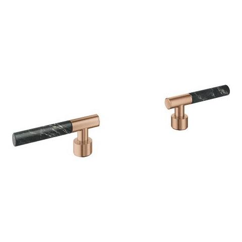 Grohe Atrio Private Collection Duvardan Ankastre Lavabo Bataryası İçin Kulp, Fırçalı Bakır 48459DL0