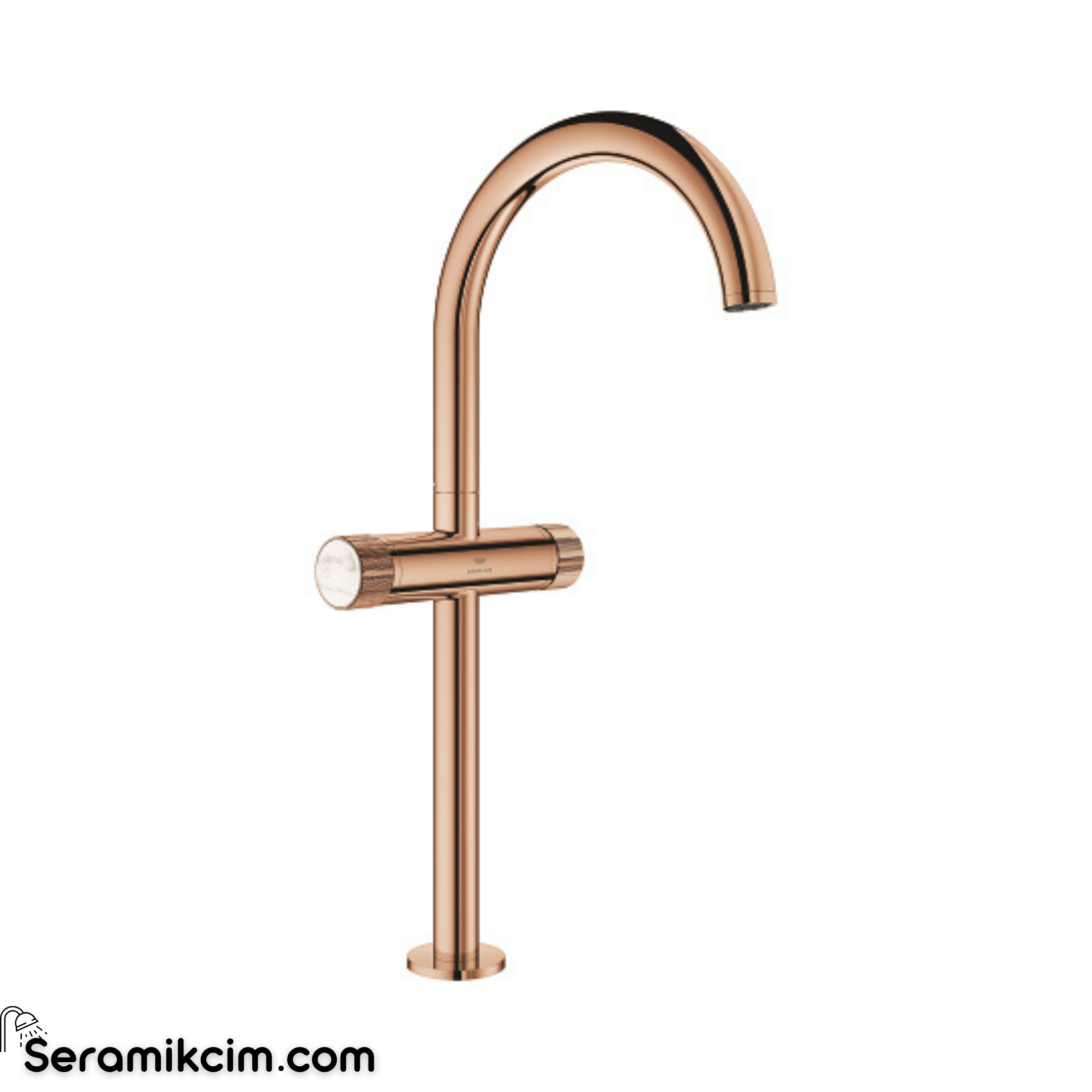 Grohe Atrio Private Collection Tezgah Üstü Lavabo Bataryası, Parlak Bakır 21142DA0