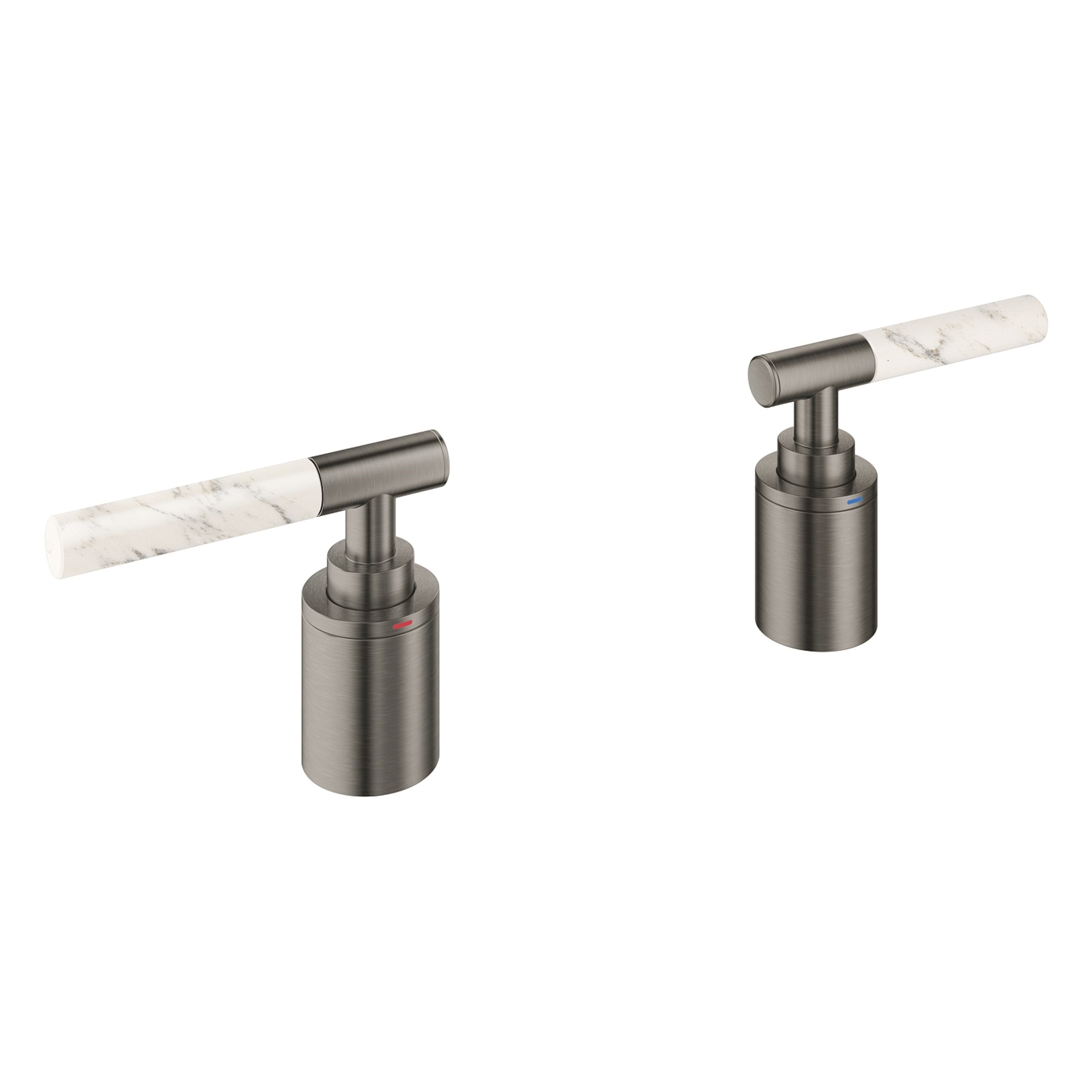 Grohe Atrio Private Collection White Attica Caesarstone Çubuk Volan Seti Fırçalı Sert Grafit 48464AL0