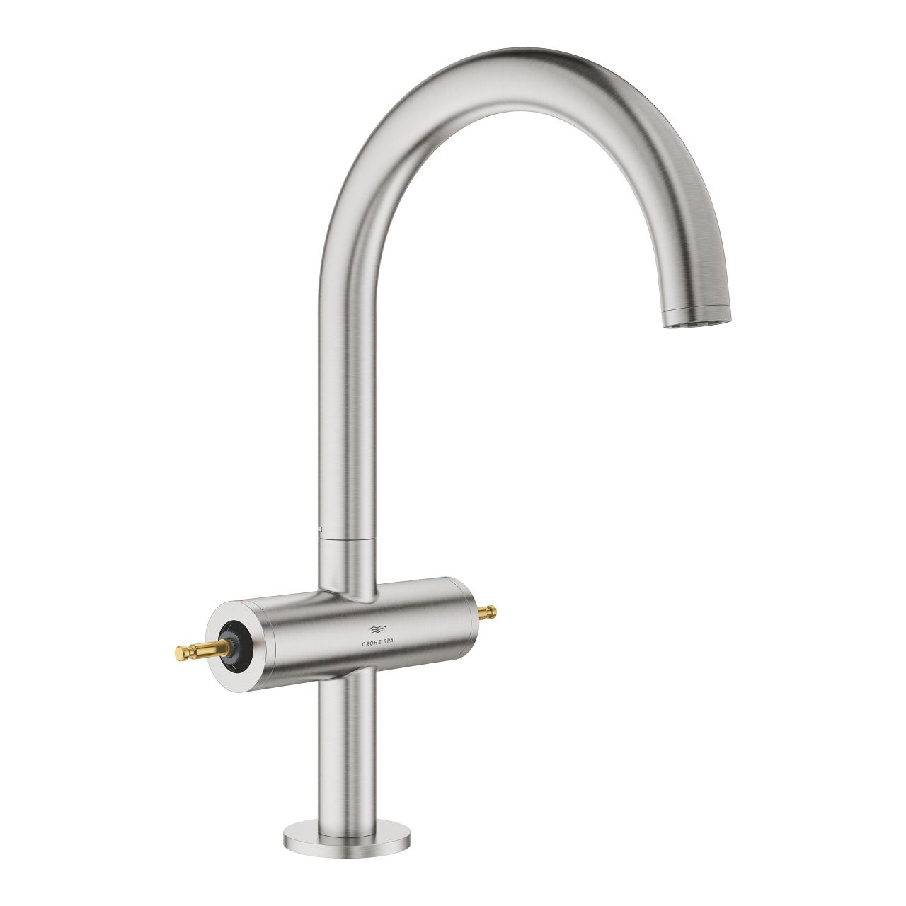 Grohe Atrio Private Collection Yüksek Lavabo Bataryası (L-Boy), Paslanmaz Çelik 21134DC0