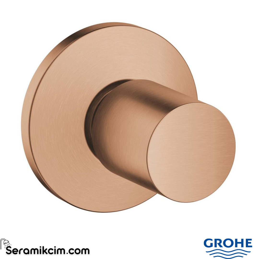 Grohe Bau Cosmopolitan Ankastre Stop Valf Fırçalı Bakır 19917DL0