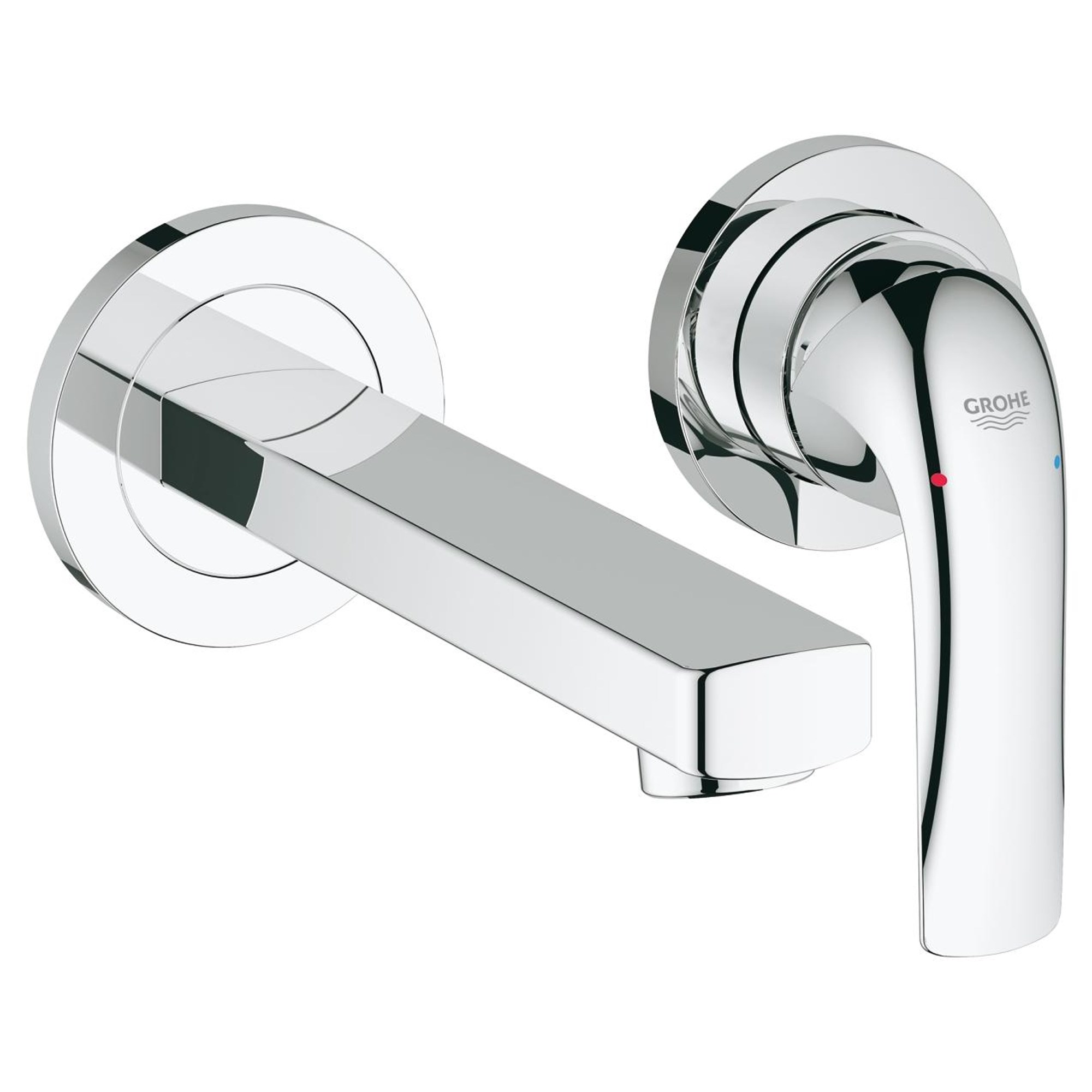 Grohe BauCurve 2 Delikli Ankastre Lavabo Bataryası Krom 20288000