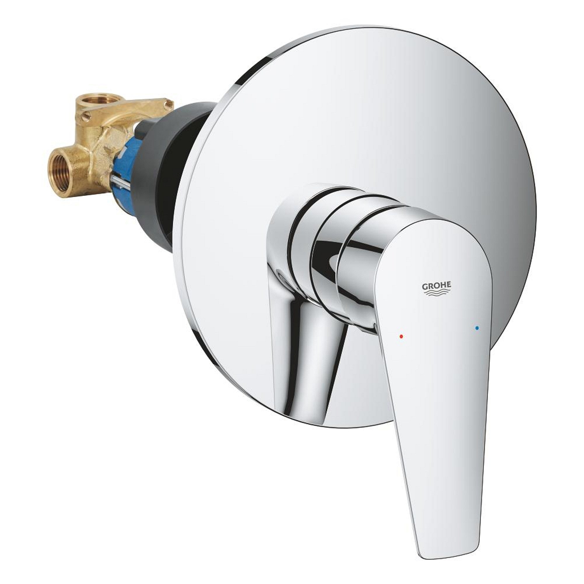Grohe BauEdge Ankastre Duş Bataryası Krom 29078001