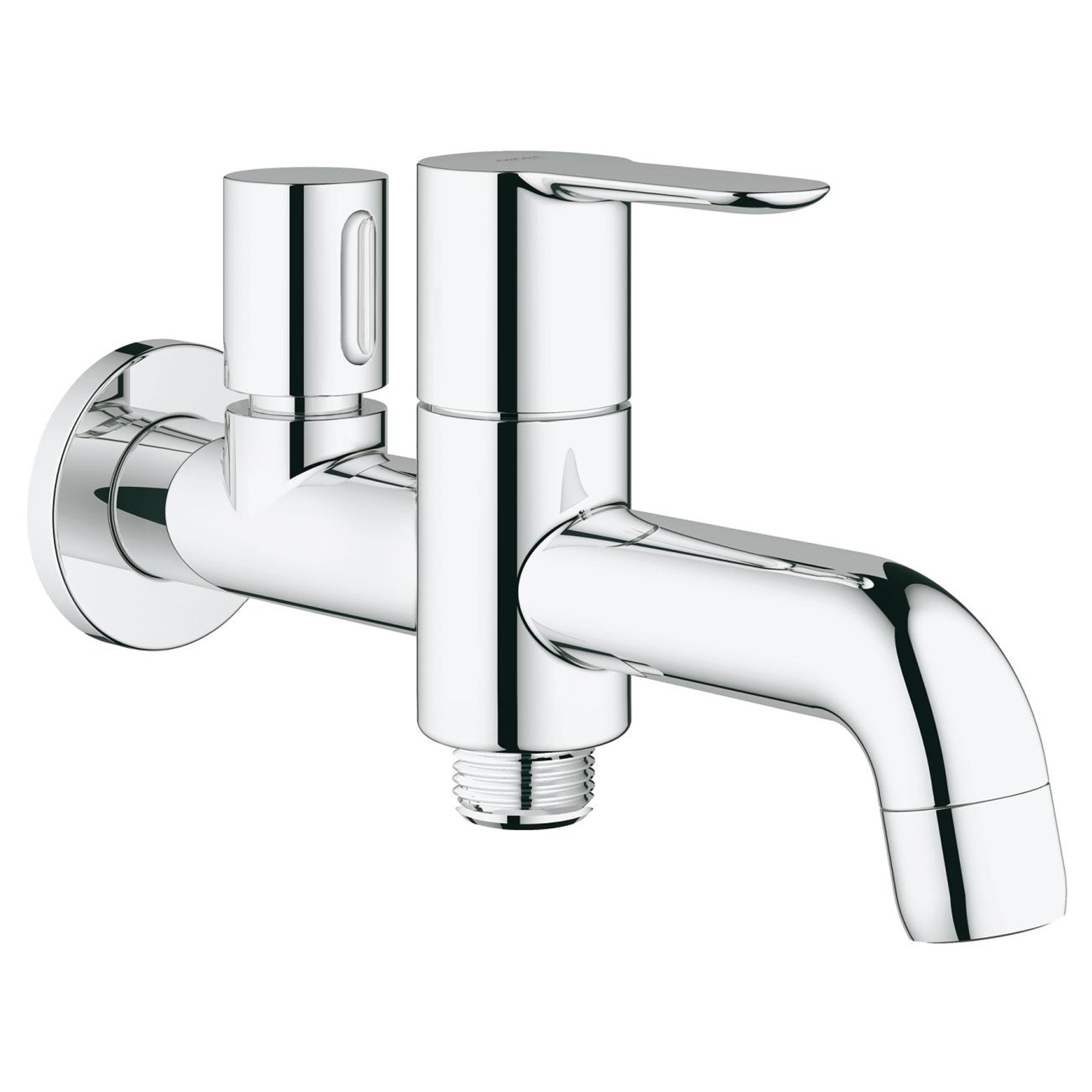 Grohe BauEdge El Duşu Çıkışlı Musluk Krom 20284000