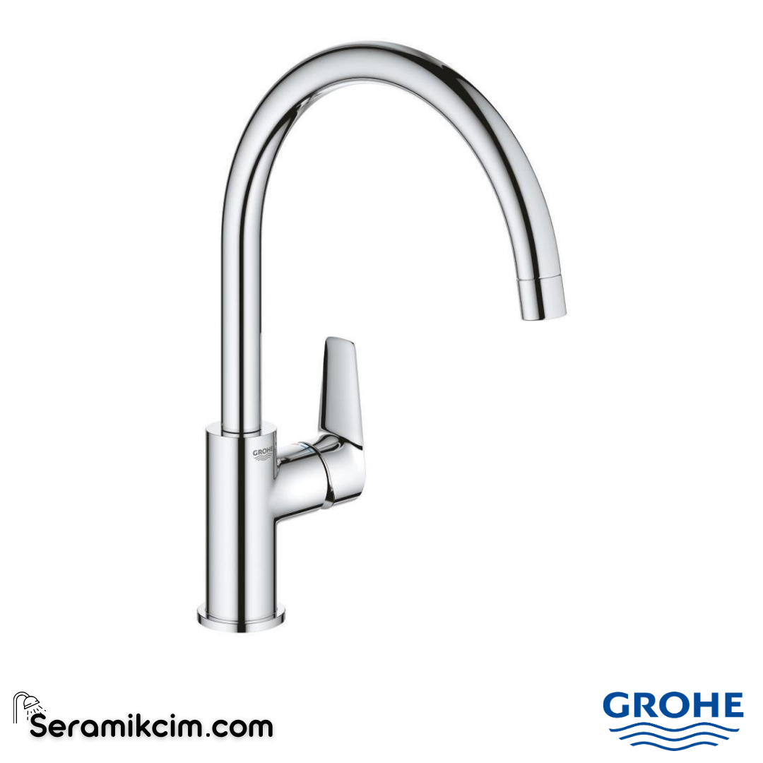 Grohe Bauedge Kuğu Borulu Eviye Bataryası 31367001 - 31367001