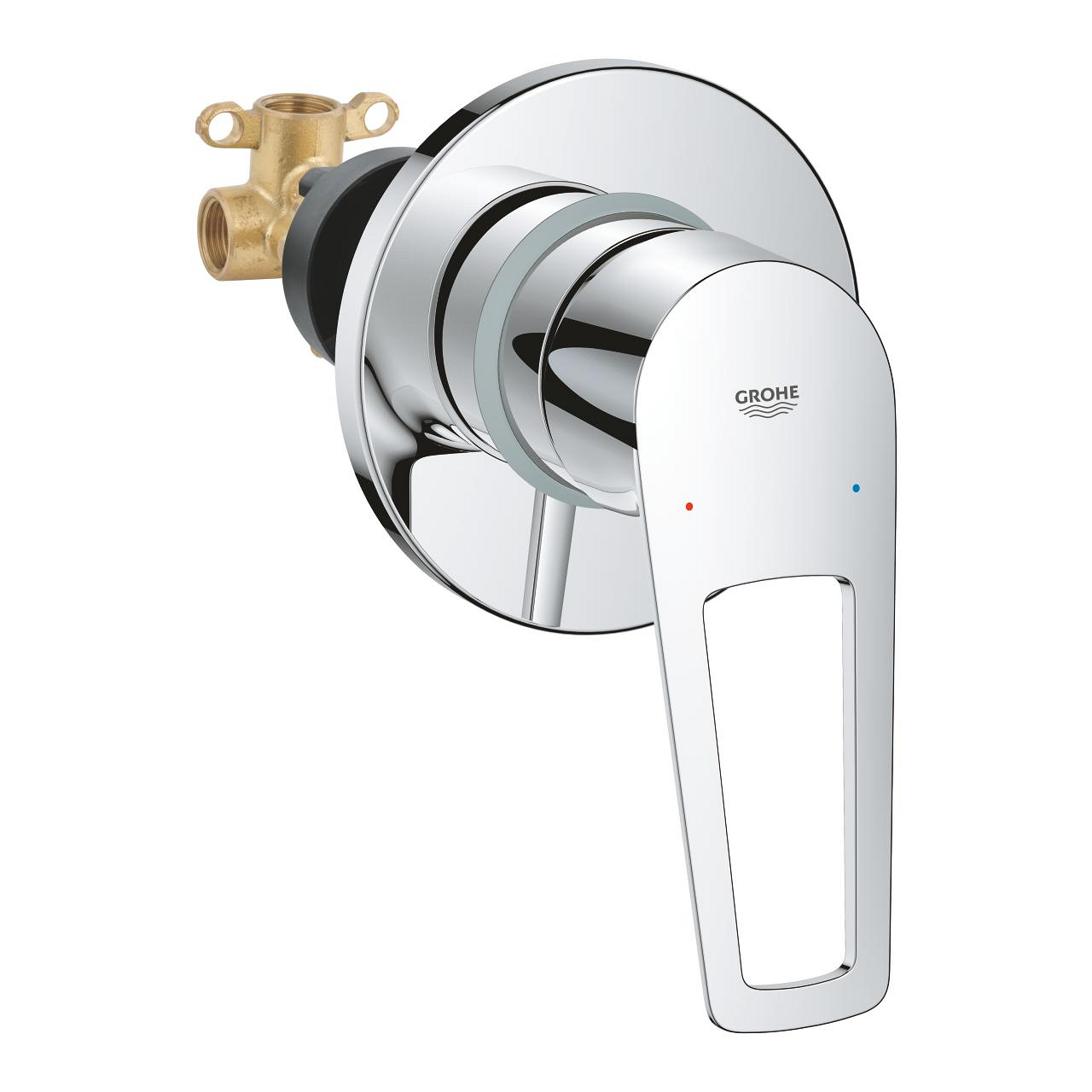Grohe BauLoop Ankastre Duş Bataryası Krom 29042001