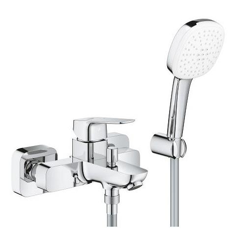 Grohe Cubeo Banyo Bataryası ve El Duşu Takımı Krom 1018140000
