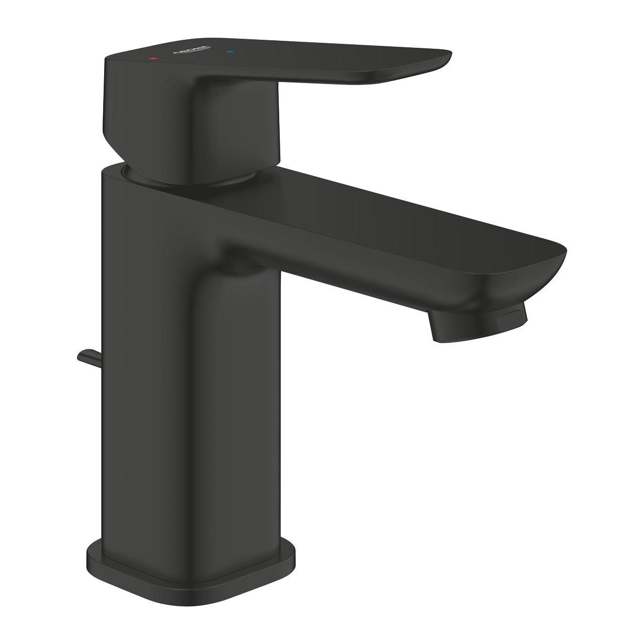 Grohe Cubeo Lavabo Bataryası, Mat Siyah, S-Boy (Sifon Kumandalı) 1017302430