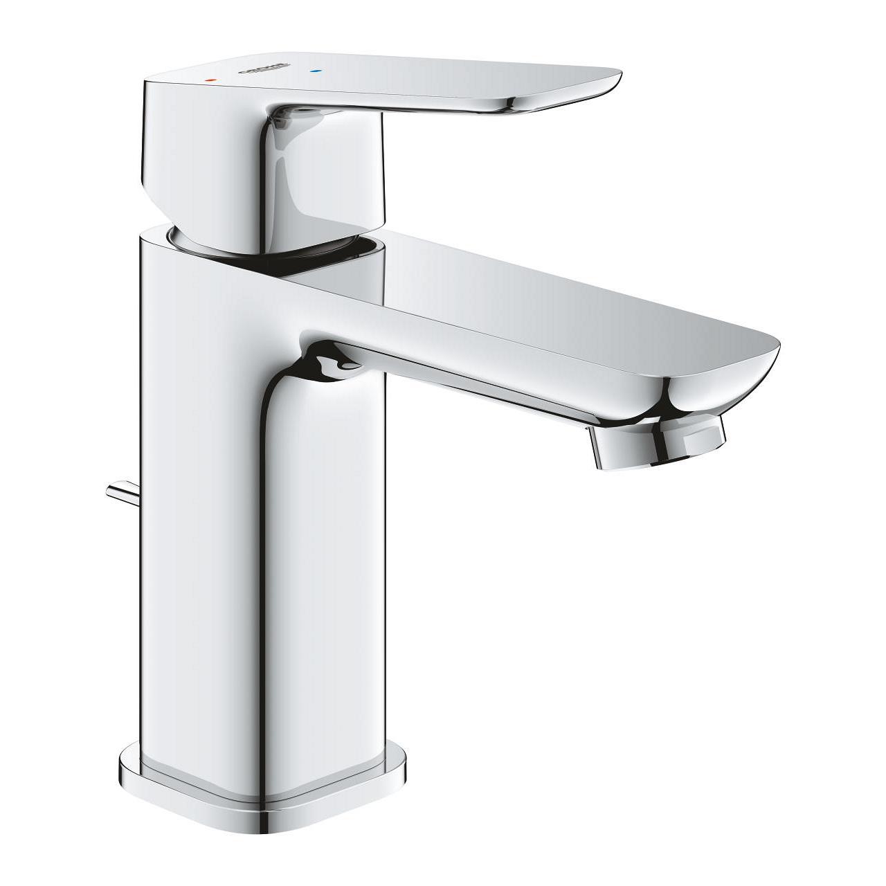 Grohe Cubeo Lavabo Bataryası, S-Boy (Sifon Kumandalı) Krom 1017300000